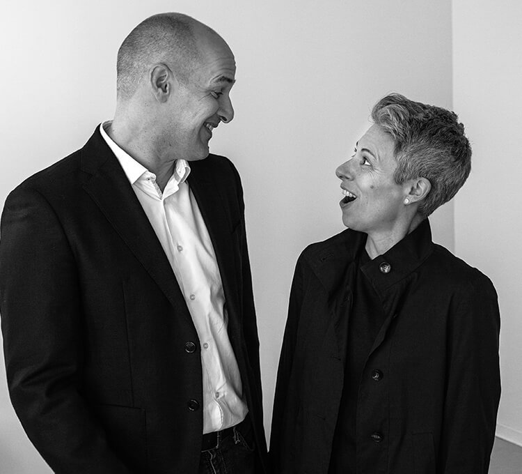 Teamfoto Alexander Keil und Dr. Julia Borggräfe